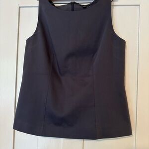 Ann Taylor Black Sleeveless Blouse